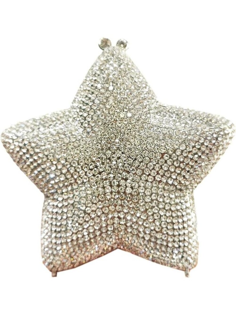 Rhinestone Star Shape Clutch Purse - Unique Crystal Evening Bag for Weddings